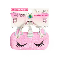 SQUIGGLE Girls Unicorn Sunglasses and Protective Case Set - Fun &amp; Stylish