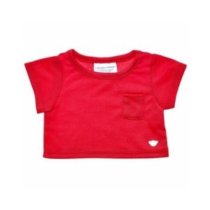 Build-A-Bear Red Pocket Tee