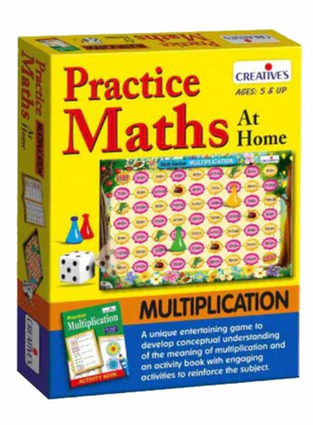Creatives Practice Maths at Home- Multiplication