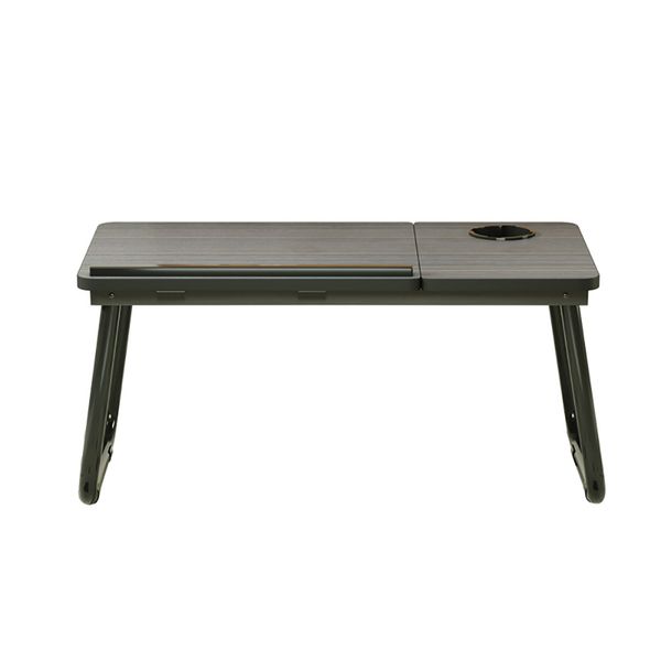 Five adjustable bed adjustable folding table, lazy small desk+cup holder