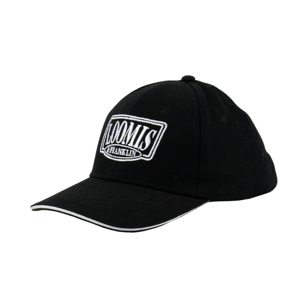 Loomis &amp; Franklin Black Fishing Cap