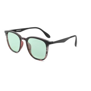 Sophie Moda- Men Oversized Polarised Wayfarer Sunglasses: Willow Collection
