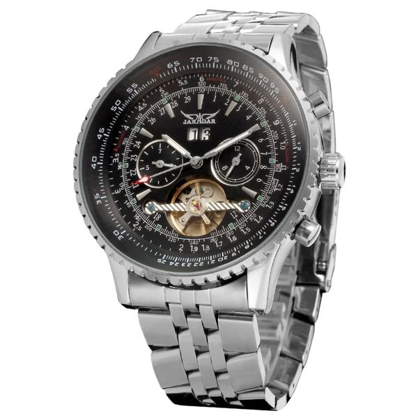 Jaragar Mens Watches Luxury Military Sport Wristwatch Automatic Mechanical