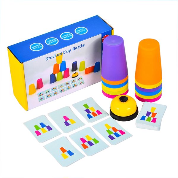 Speed Stacked Cup Battle Game