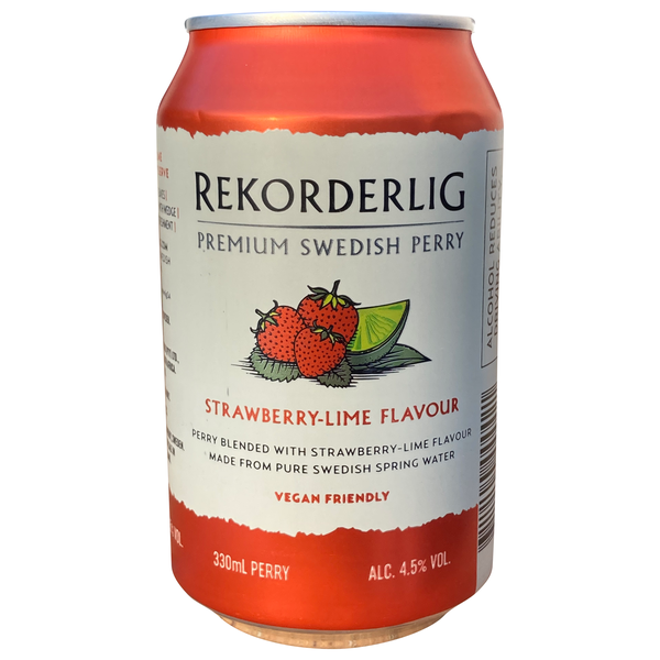 Rekorderlig Strawberry-Lime - 24 x 330ml Cans