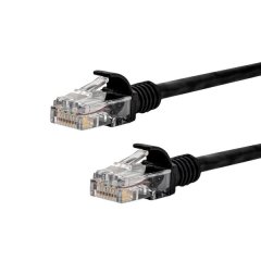 Gizzu Cat6 UTP Fly Lead Ethernet Network Cable 5m - Black