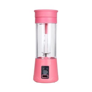 Portable Smoothie Blender, Juicer, Food Processor USB Rechargeable - Pink