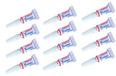 Pratley Superglue 12 x 1g single-use tubes (Bulk Pack)