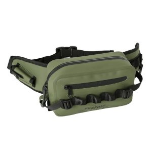 KEEFREE Nylon Waterproof Black Waist Bag