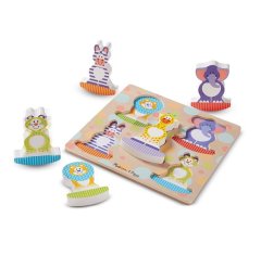 Melissa &amp; Doug Safari Chunky Puzzle
