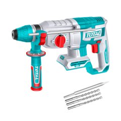 TOTAL Drill Rotary Hammer 26mm 2.5J Li-Ion 20V (Unit Only)
