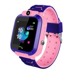 Kids' Waterproof Smart Phone Watch with Location Tracking and Camera - Pink