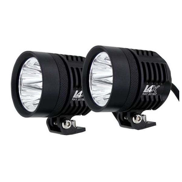 TT Racing Motorcycle 4 LED Cree Spotlight