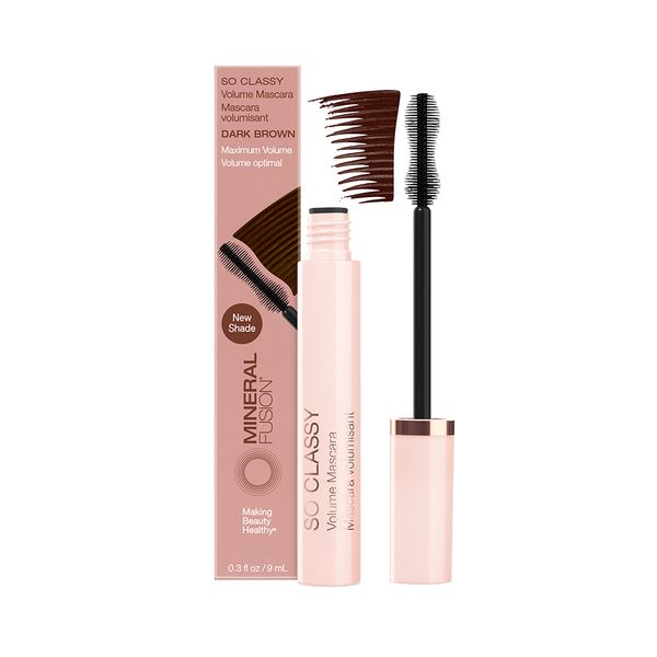 Mineral Fusion So Classy Volume Mascara - Dark Brown