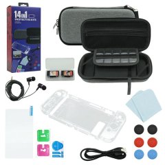 14 Piece Accessory Kit - Compatible with Nintendo Switch 2017