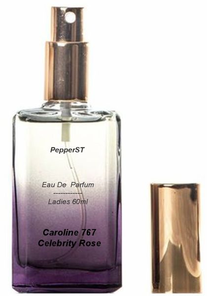 PepperST Perfume - Caroline 767 Celebrity Rose - For Her - 60ml
