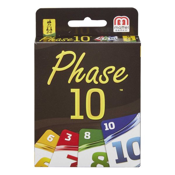 Phase 10 Card Game, Sequences Rummy-Like Card Game