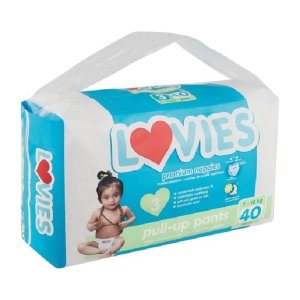 Lovies - Size 3 Premium Pull Up Pants/Nappies 40's