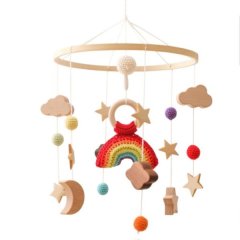 Nordic Baby Crib Mobile - Rainbow