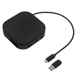 Targus USB-C and USB-A Dual HDMI Docking Station with 80Watt Power Pass