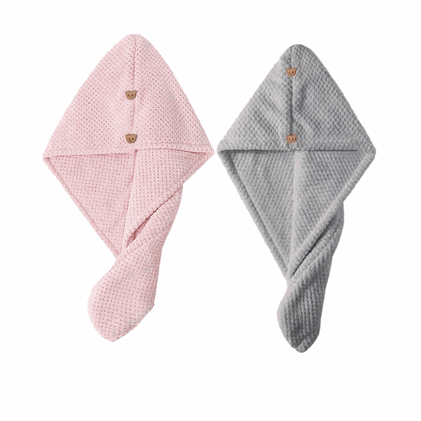 Super Absorbent Microfiber Hair Towels