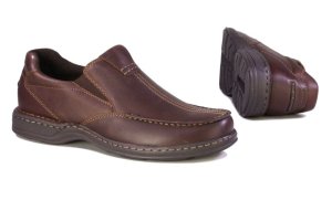 Hush Puppies Sawyer Chestnut Men's Casual Slip On - Brown
