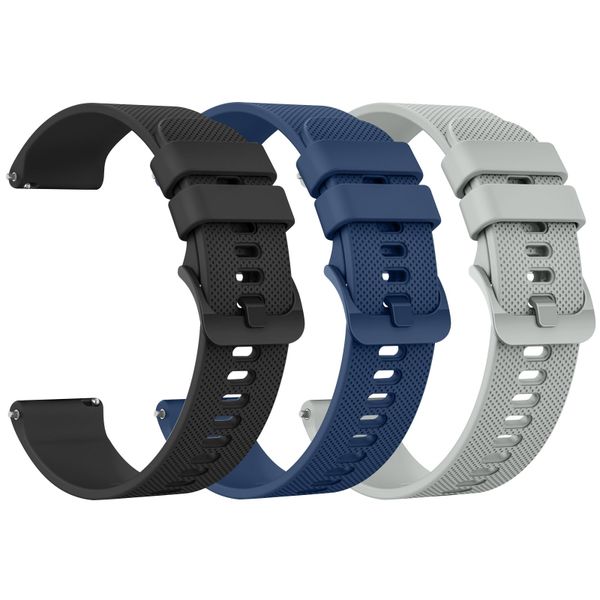 3 pieces 20mm Watch Bands Compatible with Samsung Galaxy Watch 7 FE 6 5 4