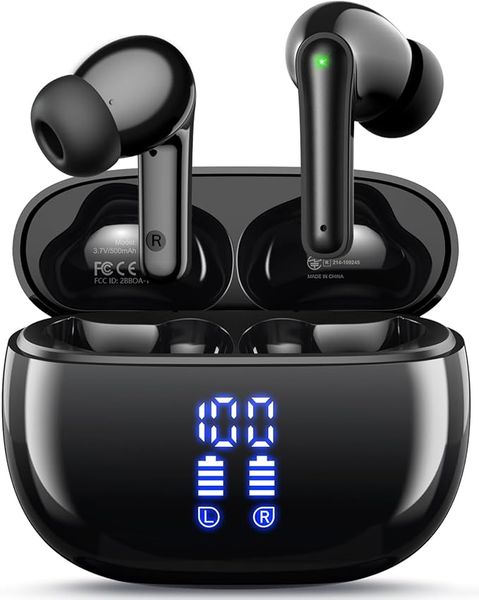 Super long-lasting wireless in-ear Bluetooth headphones
