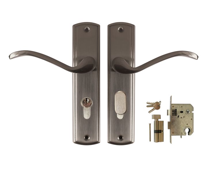 Upper Edge - Milan Cylinder Lock &amp; Handle Blister Pack