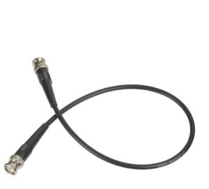 Black 50cm Bnc Male To Bnc Male Cable