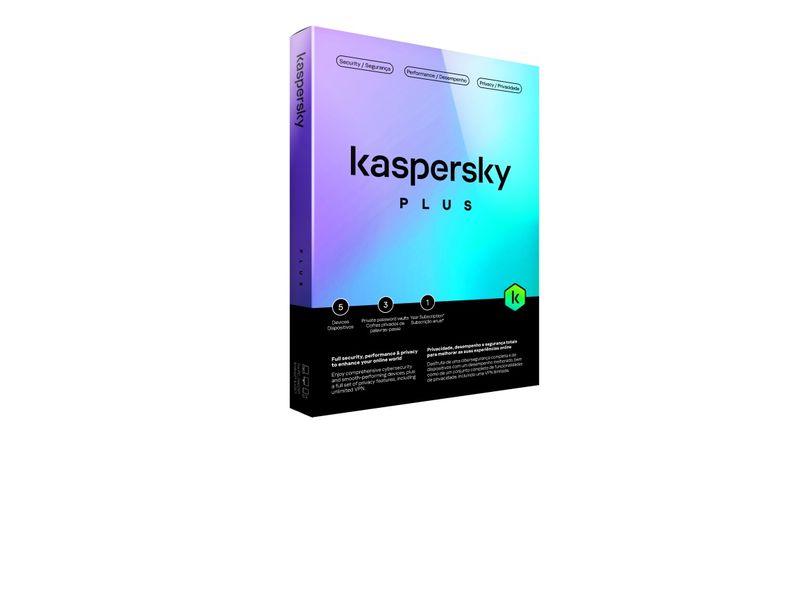 Kaspersky Plus Internet Security 2024 - 5 Devices