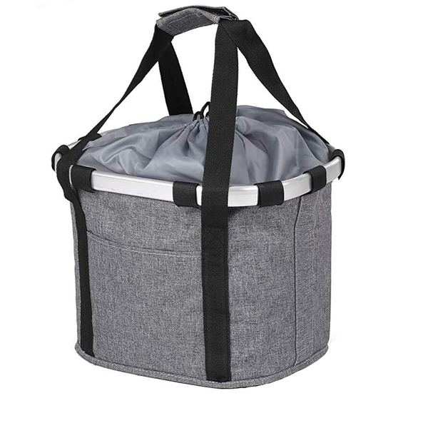 Small Pet Dog Cat Carrier Folding Bike Handlebar Basket