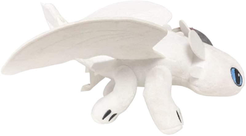 How To Train Your Dragon Toothless Dragon Plush Light Fury Stuffed Soft