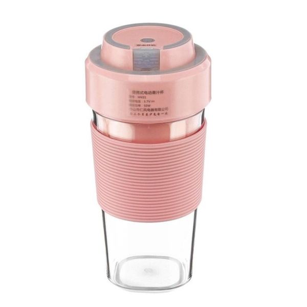 Portable Electric Juicer 300ml USB Smoothie Blender Mini Food Personal Jui