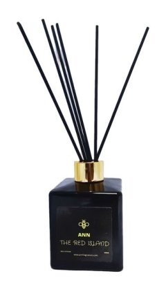 Ann Fragrances Caramel and Vanilla (The Red Island) Reed Diffuser