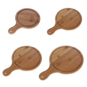Bamboo Pizza Platter (Set of 4)