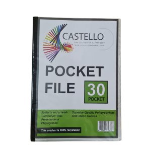 Castello Pocket File A4 30 Pockets