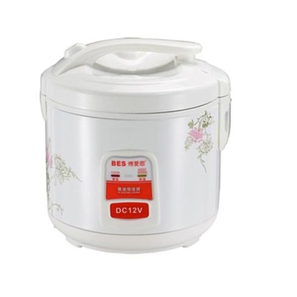 Solar Battery Powered Rice Cooker 5Ltr 12V - White