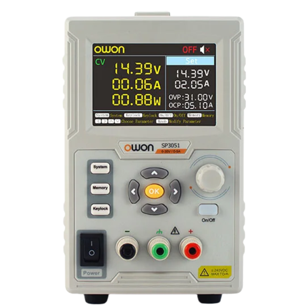 OWON SP3051 - 150W Single Channel Programmable DC Power Supply