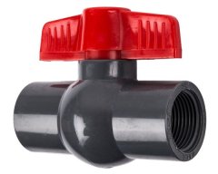 Torrenti - Ball Valve - PVC - Threaded - 25mm - 10 Pack