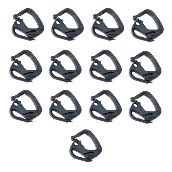13PiecebGarden Decor Tool Greenhouse &amp; Sunshade Net Cloth Clips 3.5cm