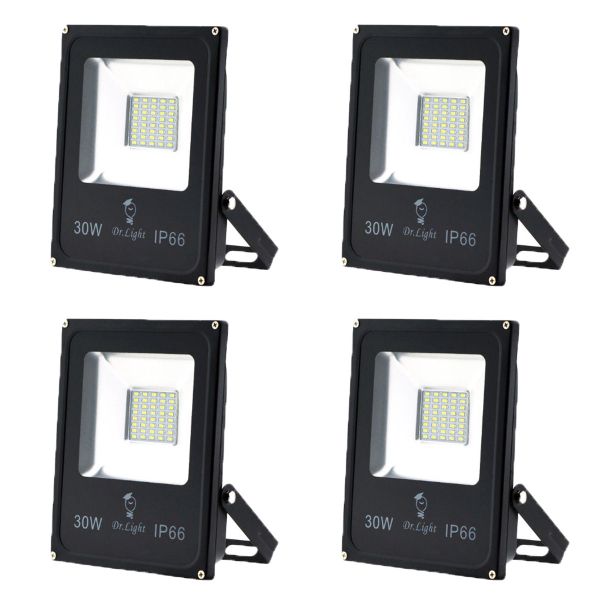 Set of 4 LED 30w SMD Flood Light Spot Light Outdoor Light