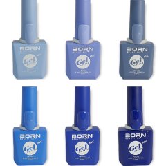 BB UV/LED Gel Nail Polish - Shades of Blue - 6 Piece - Nails by Nicole