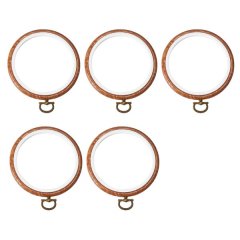 Embroidery Round Display Frame Circle for Art Craft Sewing and Anging