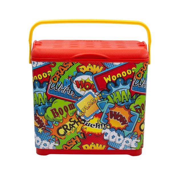 Leisure Quip Cooler Box Comic Design IML - 10Litre /16 Cans