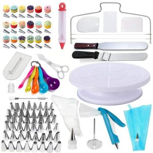 CheffyThings Cake Decorating and Accessories Set 100 Piece