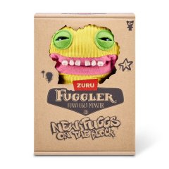 Fuggler New Fuggs on the Block 9" Plush - Yellow with Green Eyes