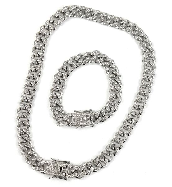 Simulation Diamond Necklace Set -500mm