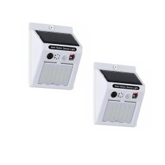 Pack Of 2 Solar Charging Sensor Light &amp; Alarm