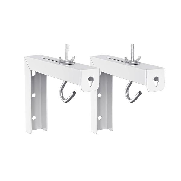 Universal Projector Screen Ceiling Mount L-Brackets for Projectors-2 Pcs